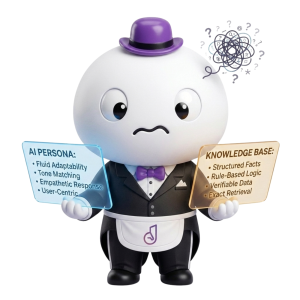 AI Persona vs Knowledge Base file